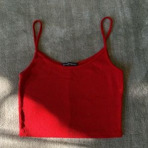 Red Basic Brandy Tank